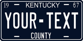 Kentucky 1967 License Plate Personalized Custom Car Auto Bike Motorcycle Moped - £8.62 GBP+
