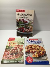 3 Taste Of Home &amp; Betty Crocker Recipe Books Magazines Recipe Cards 30 Min.Meals - £1.84 GBP