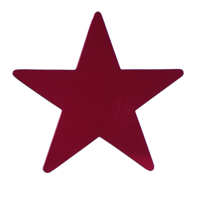 Cut- Out Shape - STAR 2.5" and 5.0" in 12 Colors (6296)
