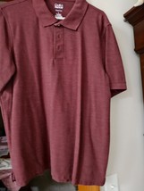 Men&#39;s Crost &amp; Barrow Maroon Short Sleeved Polo Shirt (L) - $14.00