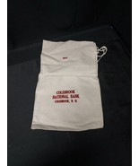 Old Colebrook National Bank Canvas Money Bag Colebrook New Hampshire  - $545.41 MXN