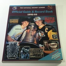 VTG NHL Official Guide &amp; Record Book 1992-1993 Jaromir Jagr / Mario Lemieux - $28.50