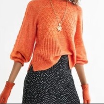 Cabi Harvest Pullover Sweater Knit Fall 2020 Limited Release Orange #4038 Sz Med - £30.90 GBP