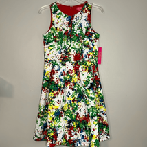 Catherine Malandrino Green &quot;Fawn&quot; Fit And Flare Dress Nwt $168 Sz 4 - £21.68 GBP