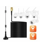 Ip Camera 2.4g Wifi Extension Antenna Sucker 3m 10m Cable Gain Wireless ... - £13.82 GBP+
