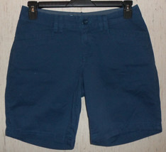 New Womens Eddie Bauer &quot;Legendwash&quot; Dark Blue Casual Shorts Size 6P - £19.87 GBP