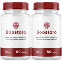 Boostaro Male - Boostaro Capsules For Men, Blood Flow Virility - 2 Pack - $54.00