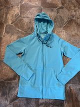 Nike Therma Dri-Fit Womens Blue FZ Fleece Hooded Jacket!!(S) - $14.24