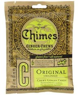 10 Bags, Chimes Original Ginger Chews Candy, 5 Oz (141.8g) - $65.33