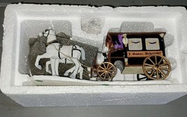 Lemax Spooky Town Undertakers Carriage Halloween Collection In Original Box - $15.00