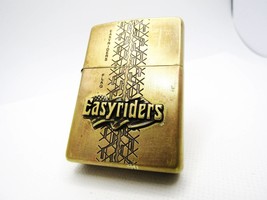 Easyriders Easy Riders Metal Solid Brass Zippo 1997 Fired rare - £103.36 GBP