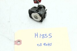 03-08 INFINITI FX35 FX45 FRONT LEFT EXTERIOR DOOR HANDLE KEY LOCK CYLINDER H1855 image 7