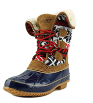 Khombu Women’s Jenna Lace-Up Cold Weather Booties, Size 6 - $36.63