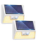 vighep 2 Pack Solar Motion Lights Outdoor, Waterproof Fence Lights Solar... - $23.75