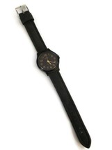 Casio 705 MQ24 Matte Black Genuine Leather Band Retro Watch Needs Repair - £12.16 GBP