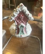 Yankee Candle Gingerbread House Glitter  Votive Holder Very Hard To Find... - $378.70 MXN