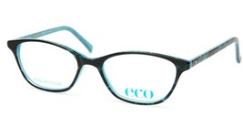 New Modo Eco Born Recycled New York Blkbu Black Blue Eyeglasses 50-16-140mm - £58.73 GBP