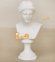 1:12 scale dollhouse miniature statue resin bust white Sculpture of Venus; H2.5“ - £5.26 GBP