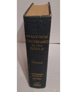 Analytical Concordance to the Bible Robert Young  21st Edition Large H/C - £24.41 GBP