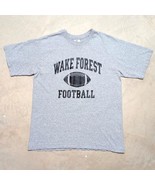 Vintage Wake Forest Football Made in USA Single Stitch T-shirt - Size Large - $19.95