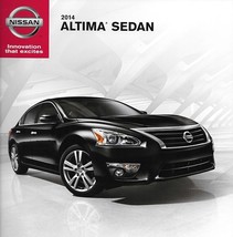 2014 Nissan ALTIMA SEDAN sales brochure catalog US 14 S SV SL - £4.78 GBP