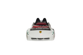 TT White Twin Car Bed, Remote Control, LED Lights, Premium Rear Seat - £969.63 GBP