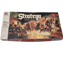 Stratego Board Game 1986 Milton Bradley Battlefield Strategy Family Game... - $21.99