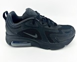Nike Air Max 200 Black Kids Size 5.5 Amputee Right Shoe Only Display AT5... - £14.08 GBP