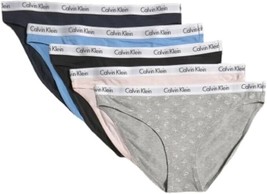 Calvin Klein Women&#39;s Carousel Bikini 5 Pack Medium - $43.55