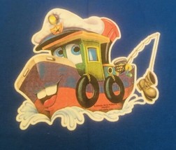 Kid’s T Shirt Cute Tugboat Boating Child&#39;s Children&#39;s Youth XS Blue NWOT... - $9.49