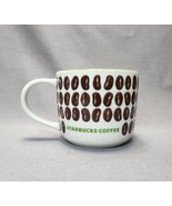 Starbucks Coffee 2009 Coffee Beans New Bone China Coffee Mug Tea Cup 15 oz - £11.64 GBP