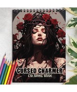 Cursed Charmer Spiral-Bound Coloring Book for Adult, Relax and Stress Re... - £16.25 GBP