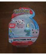 Pokemon Sobble &amp; Jigglypuff Battle Figure Pack NEW - £9.75 GBP