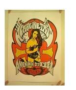 Alkaline Trio Poster American Steel Signed And Numbered By Artist Billy ... - $245.99 CAD