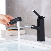 Kaiying Pull Down Vessel Sink Faucet With Rotating Spout, Single Handle Basin - £67.61 GBP