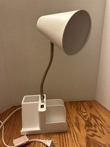 Desk Lamp With Storage And Outlets - $15.00