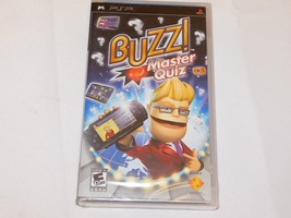 PSP Buzz! Master Quiz Rated E Everyone 10+ 1-6 Players Wi-Fi Compatible NEW - $15.43