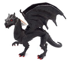 Twilight Dragon Figure Black Safari Ltd 10119 2013 - £11.76 GBP