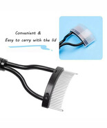 2xEyelash Curler Beauty Makeup Lash Separator Metal Brush Comb Mascara C... - $145.41 MXN