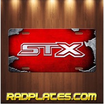 F-150 STX Inspired Art on RED Aluminum Vanity license plate Tag New - $19.67
