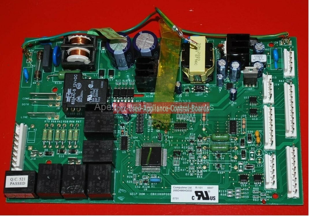GE Refrigerator Control Board - Part # 200D4864G032 - $52.00