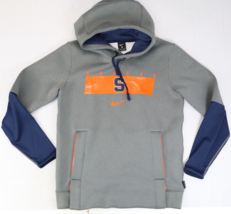 Syracuse Orange Basketball Mens Hoodie Nike Elite Therma-Fit Gray Size S... - £21.12 GBP