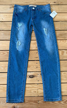Joe’s Jeans NWT Girls Shailene Hype Jeans Size 16 In a Medium Blue Wash B2 - £34.81 GBP