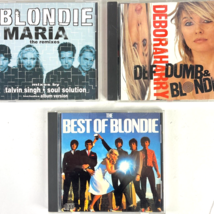 Blondie Deborah Harry 3 CD Lot Best of Hits + Maria Remixes + Def Dumb &amp; Blonde - £22.33 GBP