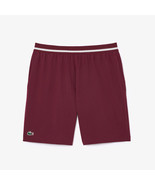 Lacoste Novak Special Shorts Men&#39;s Tennis Pants Sports Burgundy NWT GH74... - £84.55 GBP