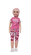 Uneeda Girl&#39;s 27 Inch Life-Size Wispy Walker &#39;Walk With Me&#39; Doll Pink Ag... - $35.63