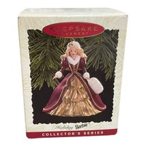 1996 Hallmark Holiday BARBIE Collector&#39;s Series #4 Keepsake Ornament - £6.10 GBP