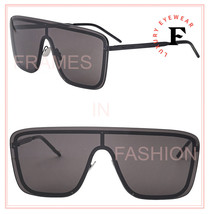 SAINT LAURENT MASK YSL SL364 002 Black Rimless Unisex Shield Sunglasses 364 - £199.42 GBP