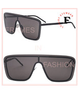 SAINT LAURENT MASK YSL SL364 002 Black Rimless Unisex Shield Sunglasses 364 - £198.83 GBP