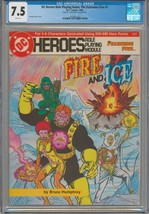George Perez Collection Copy CGC 7.5 DC Heroes Role Playing Game RPG Fire &amp; Ice - £78.83 GBP